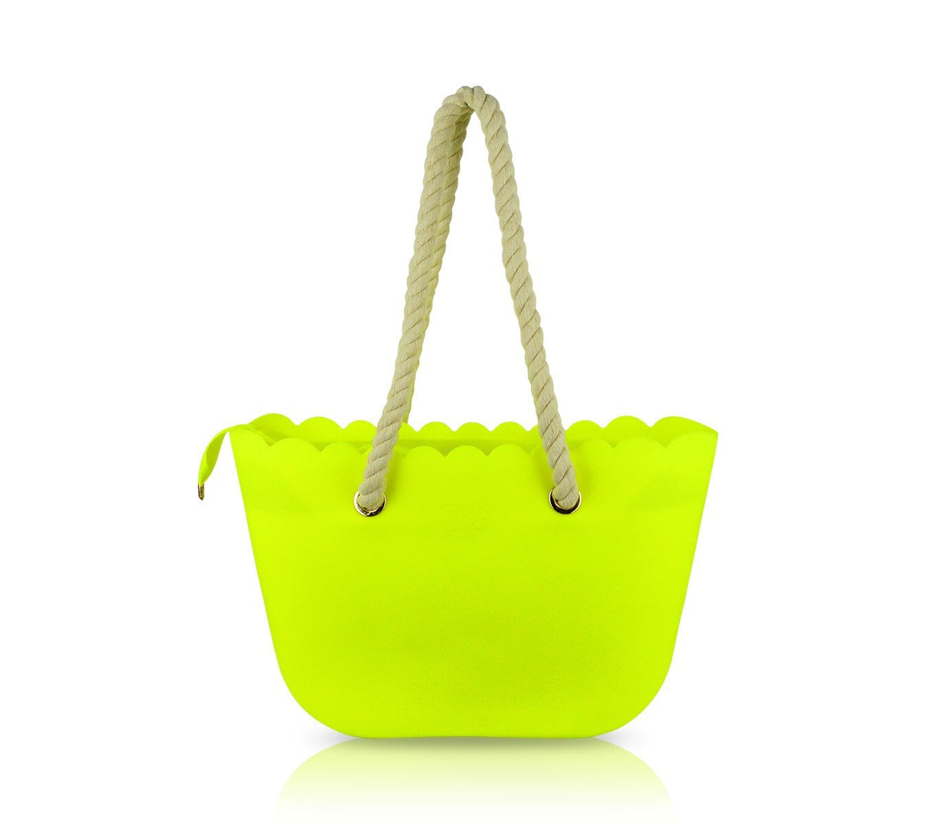 319598- Sac de plage silicone Sabrina T.modèle grip avec poignées en corde