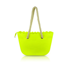 319598- Sac de plage silicone Sabrina T.modèle grip avec poignées en corde