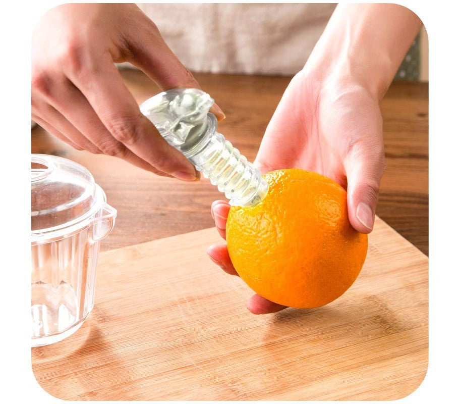 704639 - presse jus - squeezer-agrumes manuel avec applicateur - forme oiseau