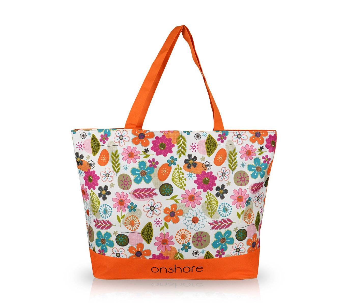 24486 - Sac plage modèle Onshore Mod. Flofresh avec motif floral