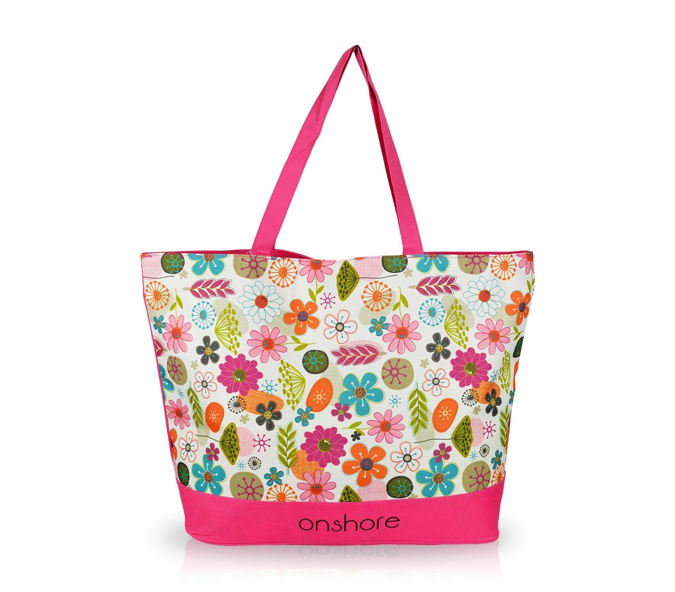 24486 - Sac plage modèle Onshore Mod. Flofresh avec motif floral