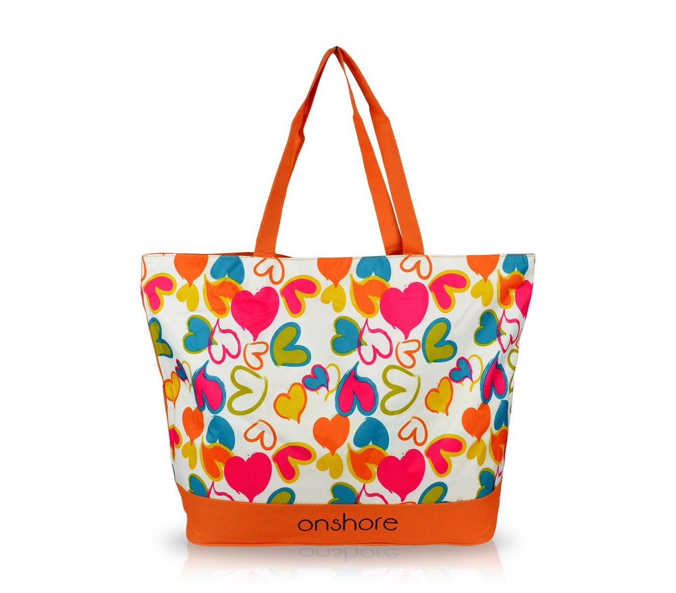 24554 -  Sac de plage Onshore - modèle Emotion - Imprimé Coeur