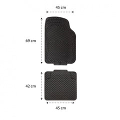 TA059 Ensemble de 4 tapis plus TA045 Protecteur De Coffre