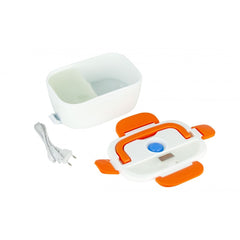 Boîte repas électrique 40 W avec 2 compartiments internes et cuillère 24x17x10cm