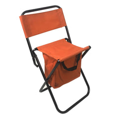 031199 EVERTOP Chaise pliante avec poche inférieure  pour la mer ou la montagne