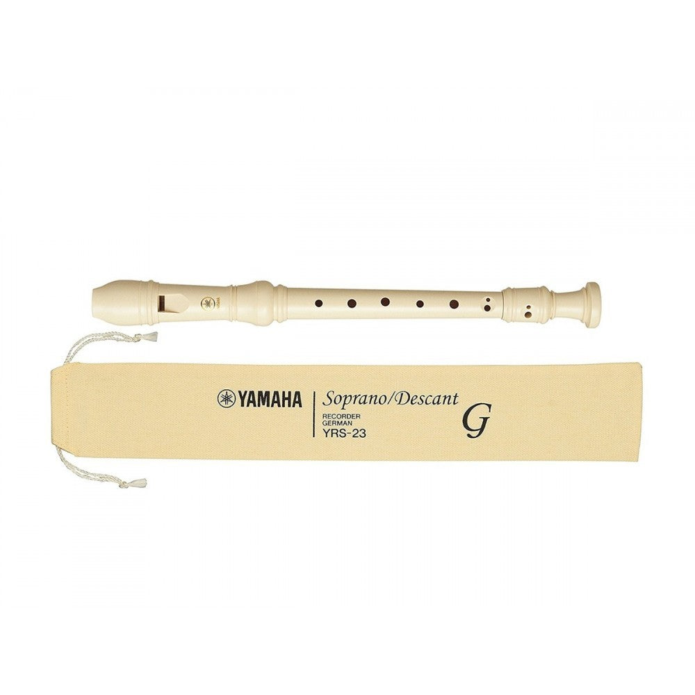 Flûte à bec soprano Yamaha YRS23 en ABS séparable en 3 parties 327x25x25mm