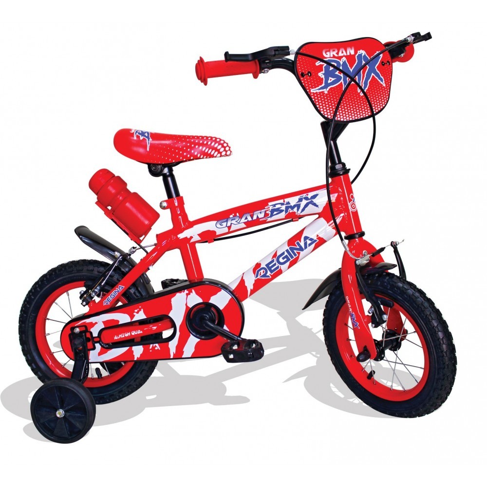 GIAQUINTO GVC-5423 Vélo enfant taille 14" avec 2 freins 3 couleurs