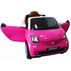 GVC-532P Voiture électrique pour enfants SMART 12V siège ECOPIEL écran MP4 25W