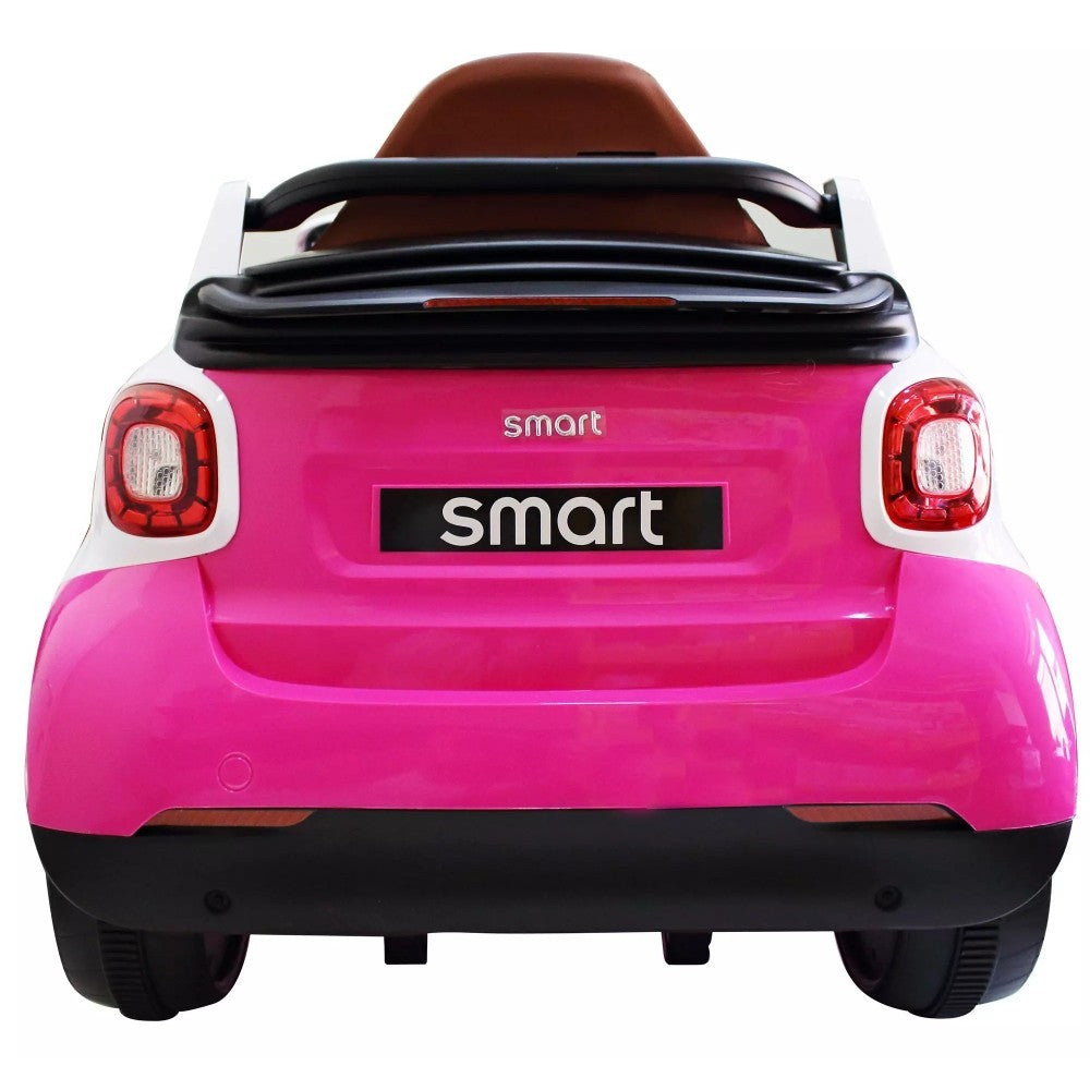 GVC-532P Voiture électrique pour enfants SMART 12V siège ECOPIEL écran MP4 25W