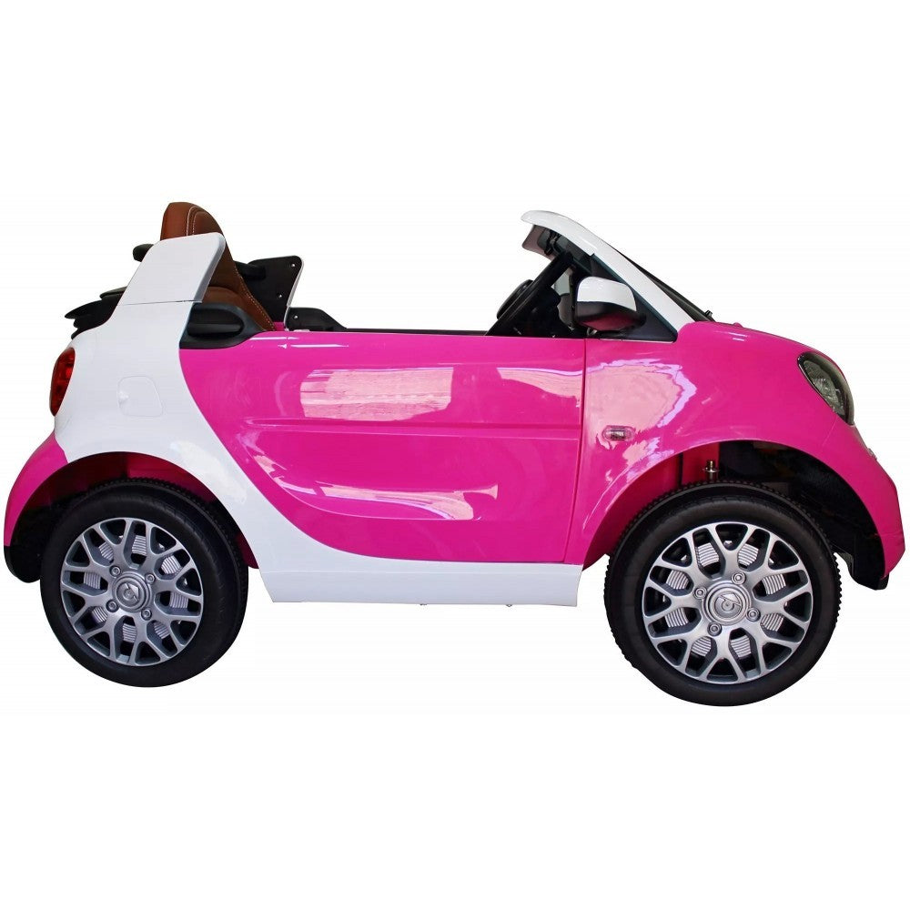 GVC-532P Voiture électrique pour enfants SMART 12V siège ECOPIEL écran MP4 25W