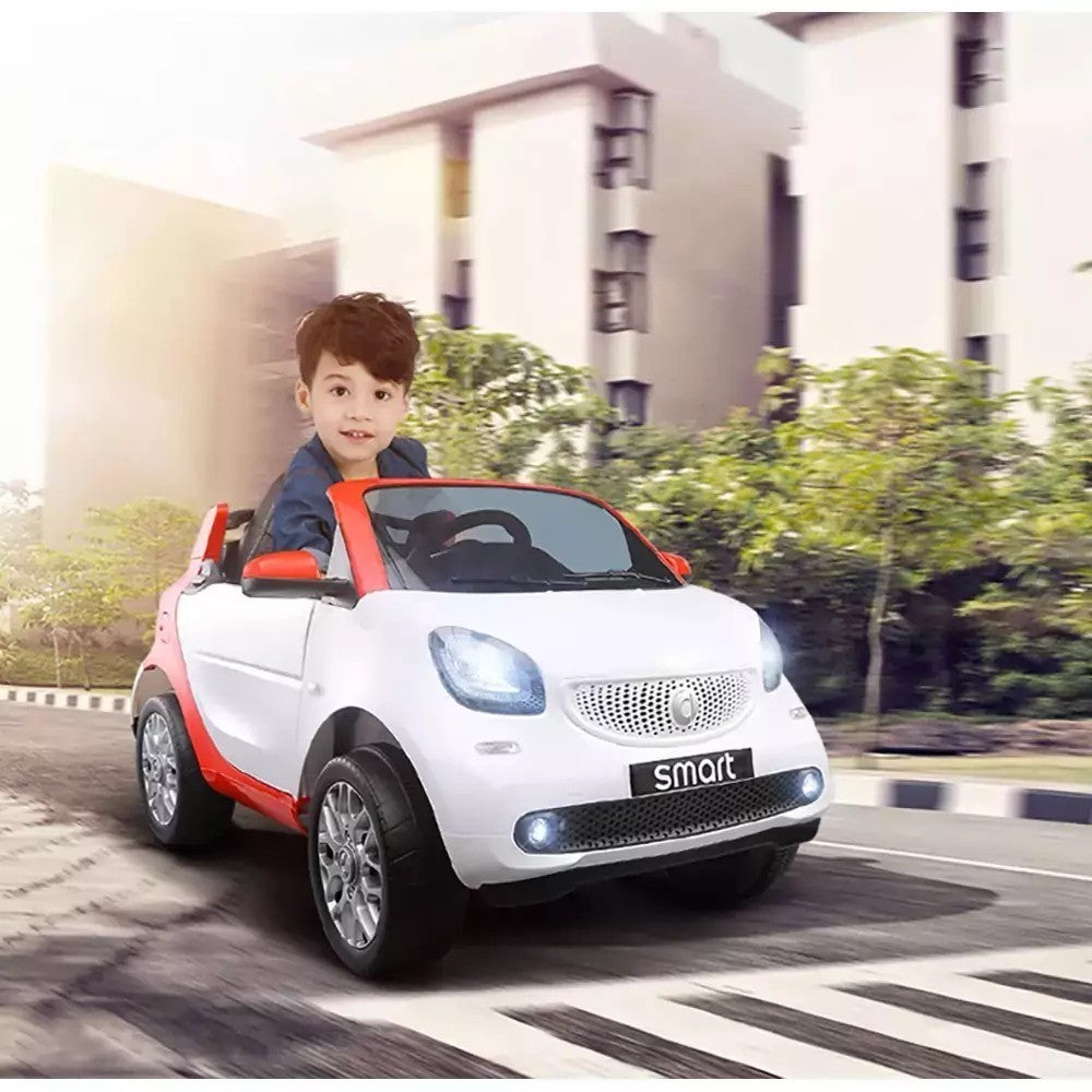 GVC-532P Voiture électrique pour enfants SMART 12V siège ECOPIEL écran MP4 25W