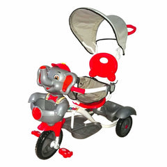 GVC-520 ELEPHANT tricycle à pousser enfant avec pédale sons lumières et capote
