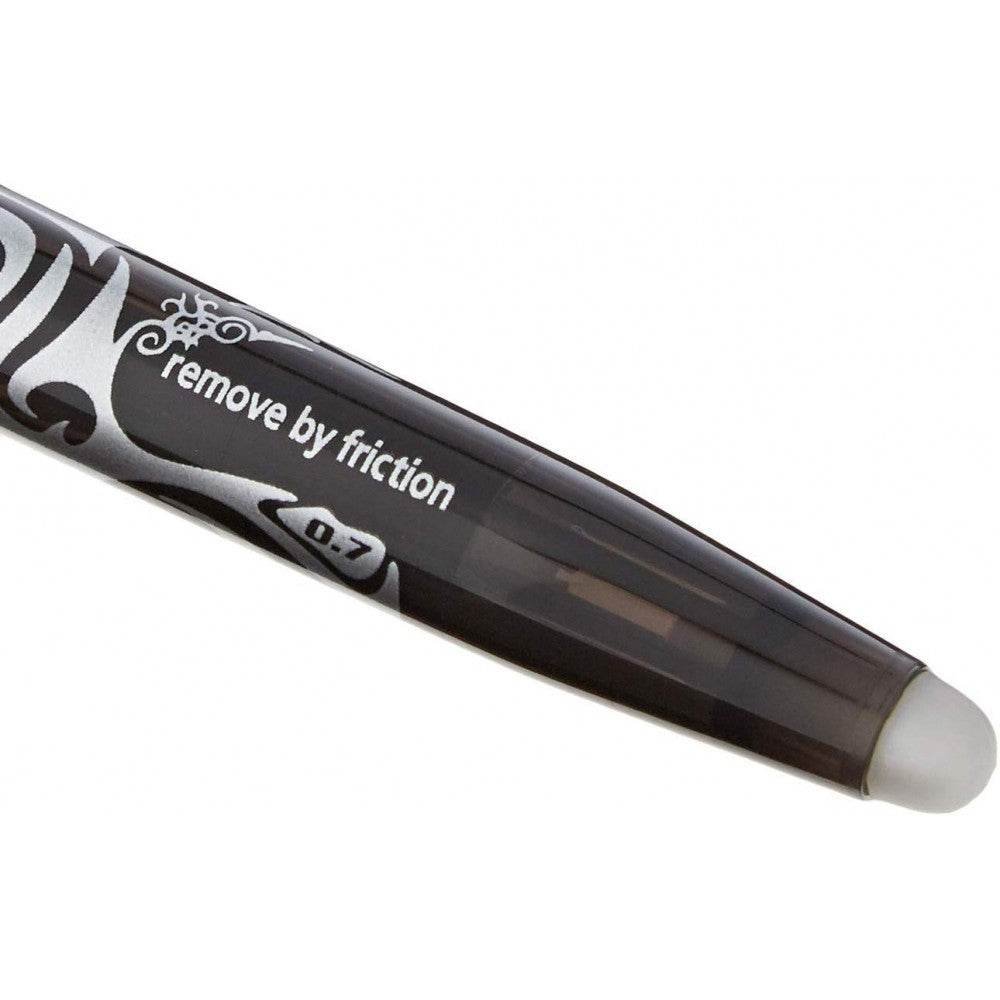 Paquet de 6 stylos Pilot Frixion Clicker 07 effaçable et rechargeable
