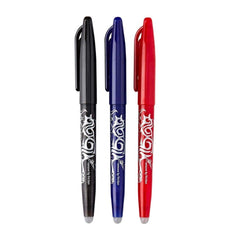 Paquet de 6 stylos Pilot Frixion Clicker 07 effaçable et rechargeable