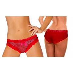 Culotte Nouvel An pour femme COMET (couleur rouge) Sous-vêtements femme