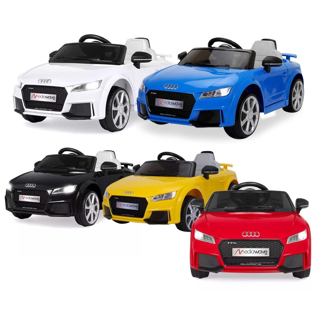 Voiture électrique LT874 pour enfants AUDI TT monoplace 6V avec son et lumière