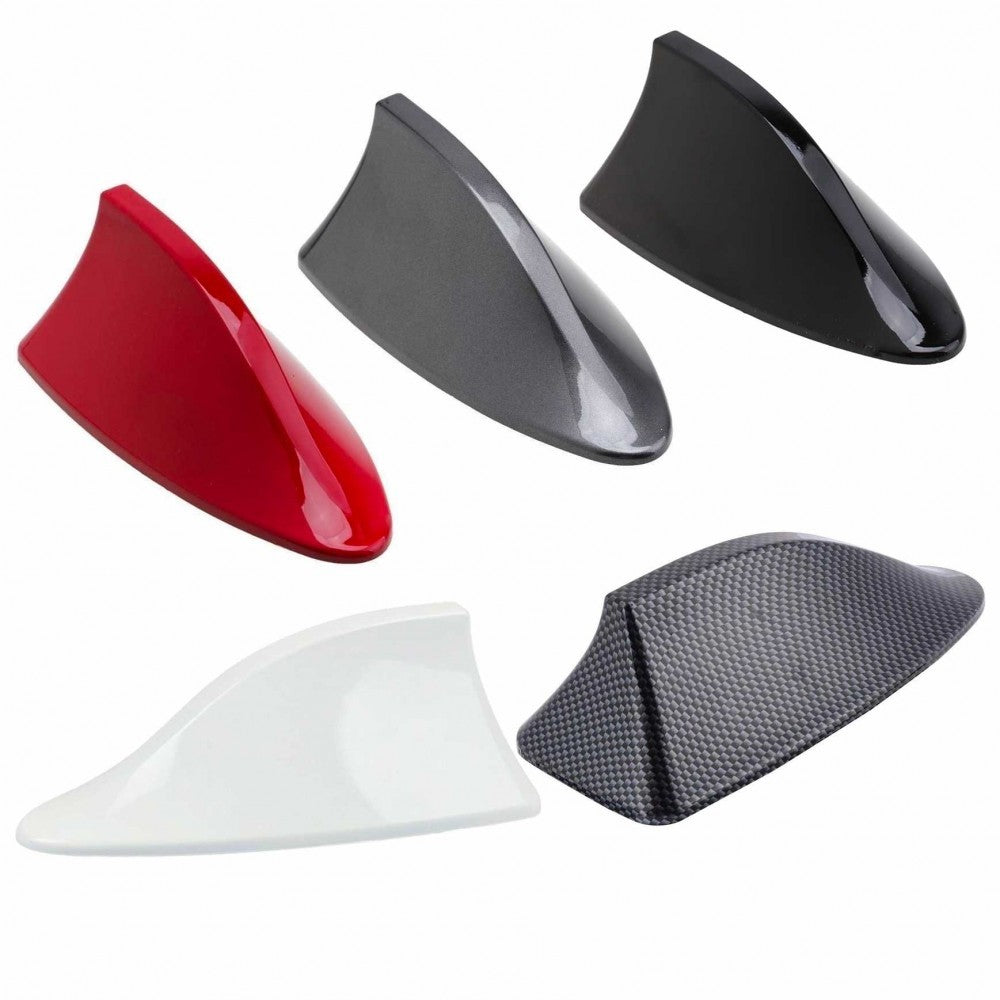 811034 Antenne voiture universelle auto-adhésive Shark aérodynamique 15cm FM AM