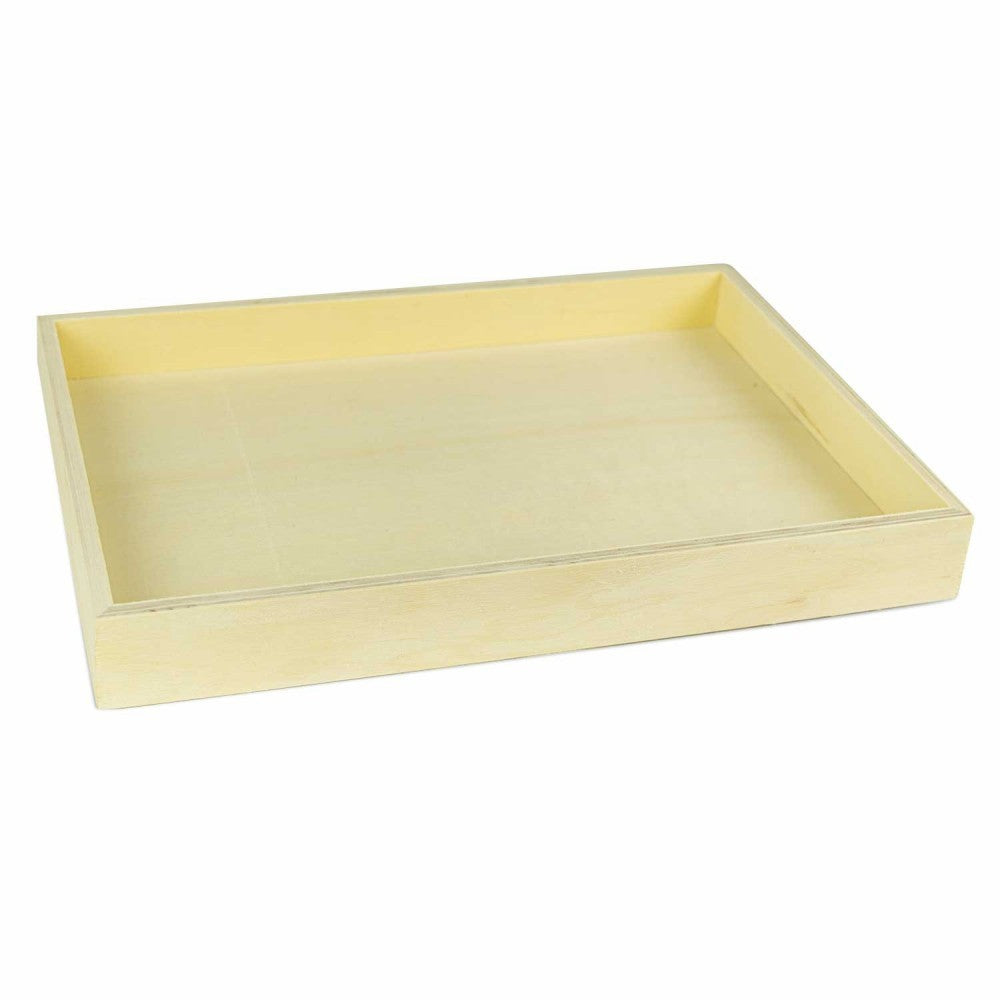 Lot de 3 boîtes CuoriFoglio en bois clair poreux 3 tailles différentes