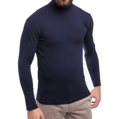 VKA28 Pack 5 sous-pulls homme avec intérieur polaire mod. Robert Demi col roulé