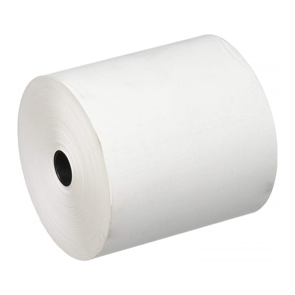 Pack 50 stylos et 100 rouleaux de papier thermique 80mmx80mt trou 12 mm 55gr