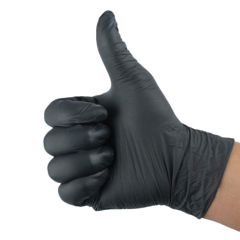 Boîte de 500 gants NITRILO jetable NOIR utilisation médicale /tatoueur