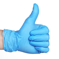 Boite 500 gants NITRILO jetable BLEU utilisation médicale/tatouages ​​