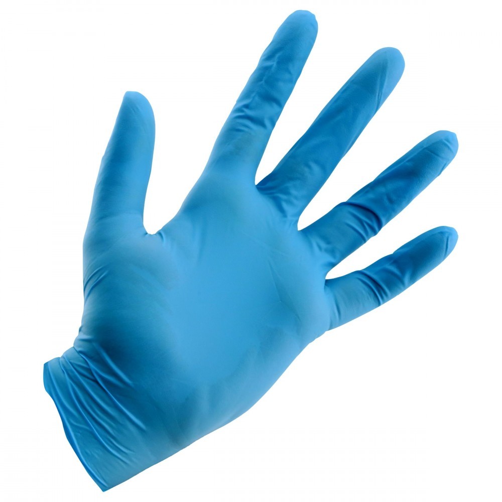 Boite 500 gants NITRILO jetable BLEU utilisation médicale/tatouages ​​