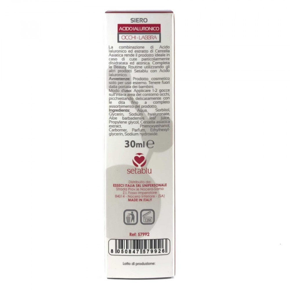 579926 SETABLU Sérum Acide Hyaluronique Régénérateur de Lèvres/yeux  30 ml