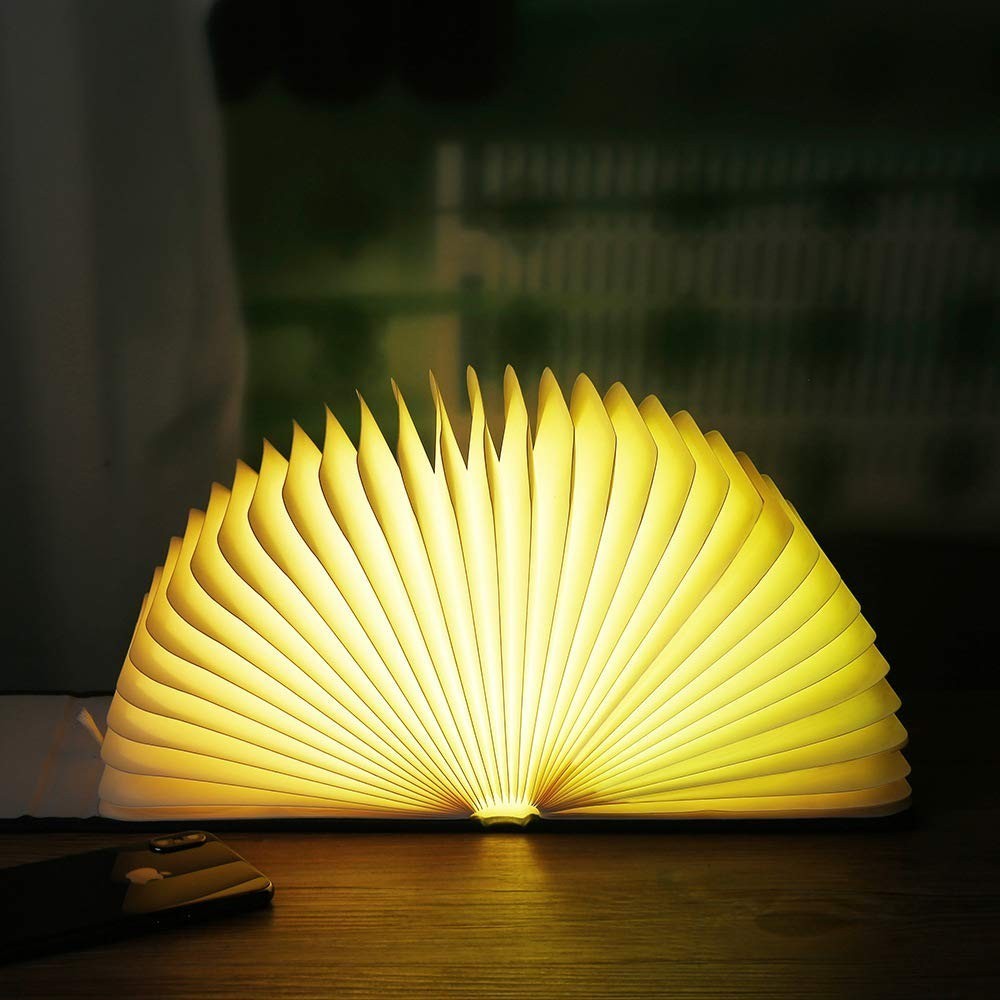 Lampe accordéon LED pivotante avec pochette 14.5x10.5x2.5cm