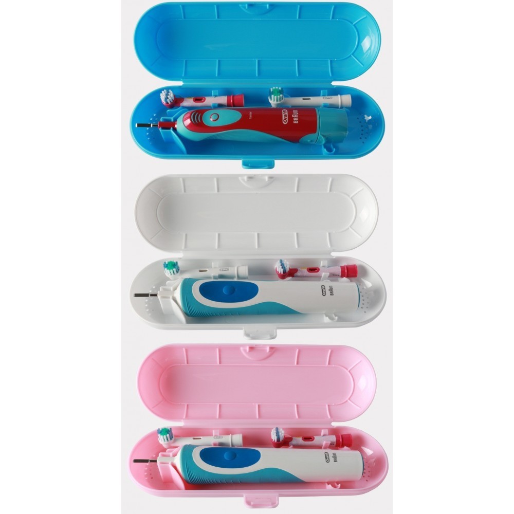 Étui de voyage pour brosse à dents électrique de type Oral B avec fermoir