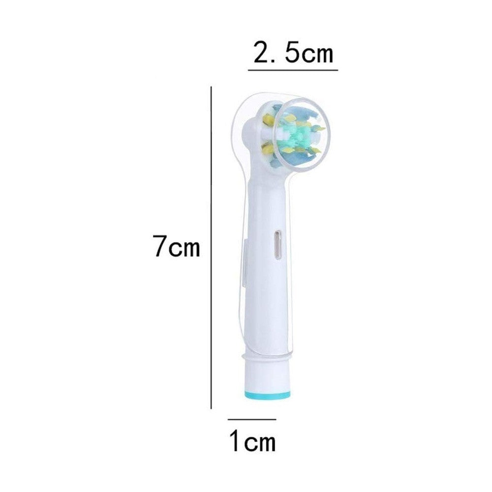 Capuchon pour tête de brosse à dents électriques en plastique type OralB