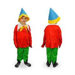 619564 Costume de Carnaval déguisement de Pantin pour enfant de 3 à 12 ans