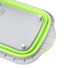 Magic Tray 2 en1 Panier pliant et planche à découper en polypropylène