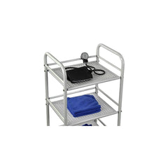 Desserte 3 niveaux multifonction pour objets 4 roues 40 x 35 x 75 cm