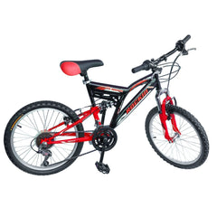 Vélo 24 "ROCKIN BIAMMORTIZZAT 2 freins et 12 vitesse shimano Vel BKT BTB24
