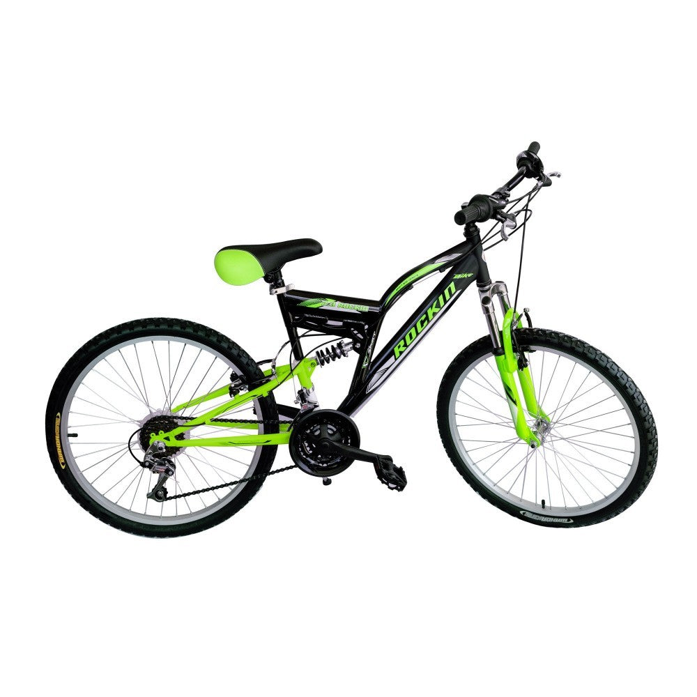 vélo 26" ROCKIN BIAMMORTIZZAT 2 freins et 12 vitesses shimano  BKT BTB26