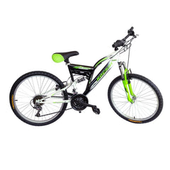 vélo 26" ROCKIN BIAMMORTIZZAT 2 freins et 12 vitesses shimano  BKT BTB26