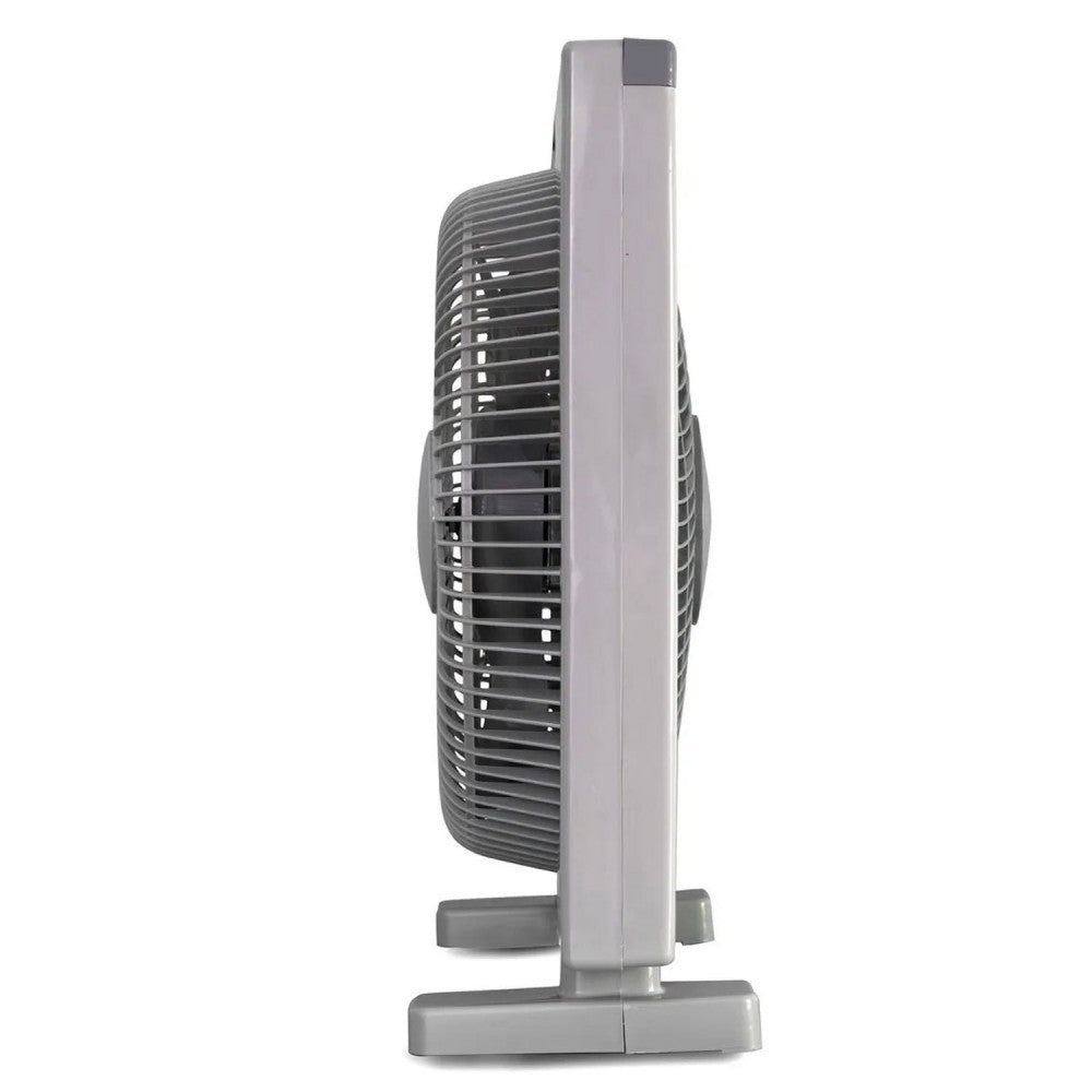 Ventilateur carré à pales FELICIA box fun 30cm 3 vitesses, minuterie 45w