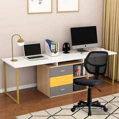 DIM187 Chaise de bureau avec module pivotant disponible en 2 couleurs
