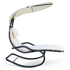 Fauteuil de jardin suspendu KELLY avec coussin et parasol