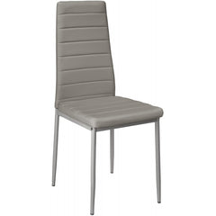 4 chaises design moderne PENNY Assise rembourrée en cuir écologique 41x45x98,5cm