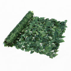 Panneaux lierre synthétique réaliste avec filet de jardin maillonable 1x3m