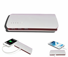 Power Bank - Batterie externe - 3 ports 14 x 6.5 x1.5 cm - batterie portable USB