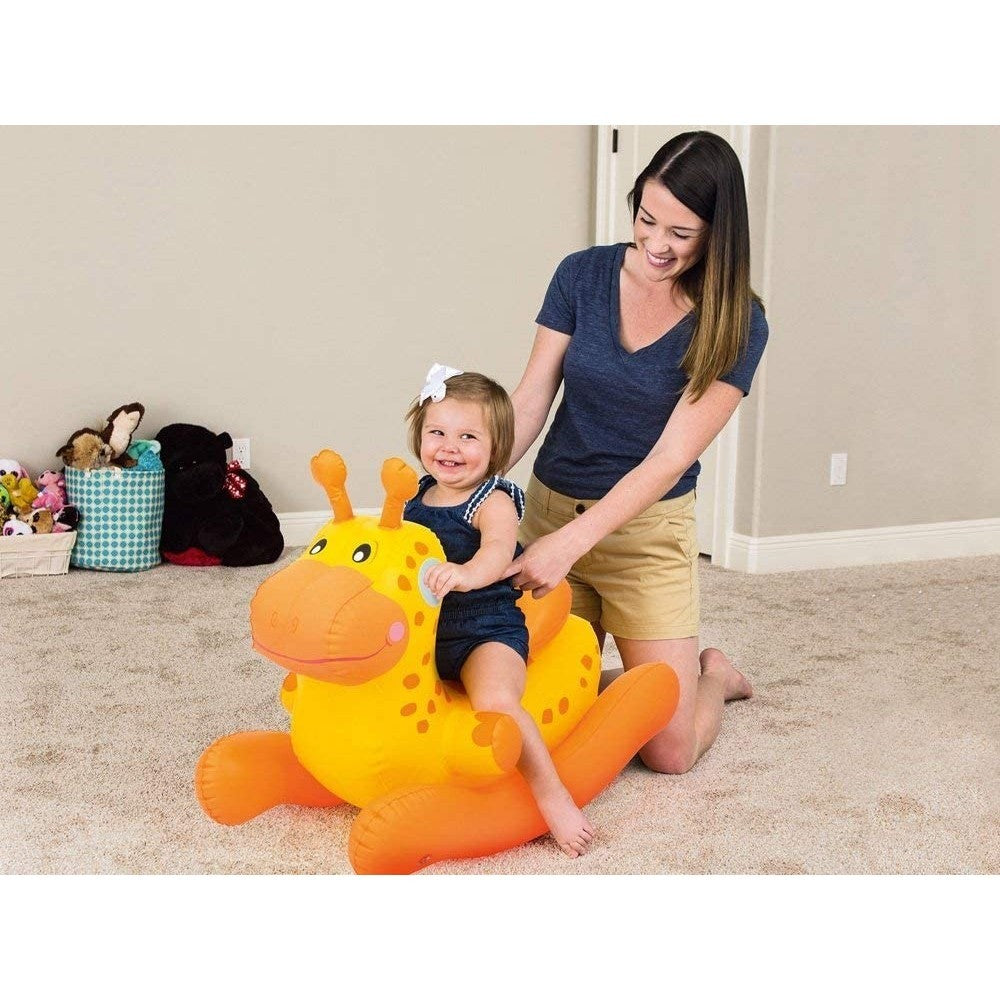 52220 Girafe ou dinosaure gonflable pour enfants Bestway 86x43x63 cm