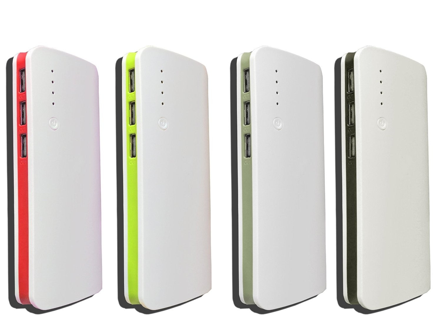 Power Bank - Batterie externe - 3 ports 14 x 6.5 x1.5 cm - batterie portable USB