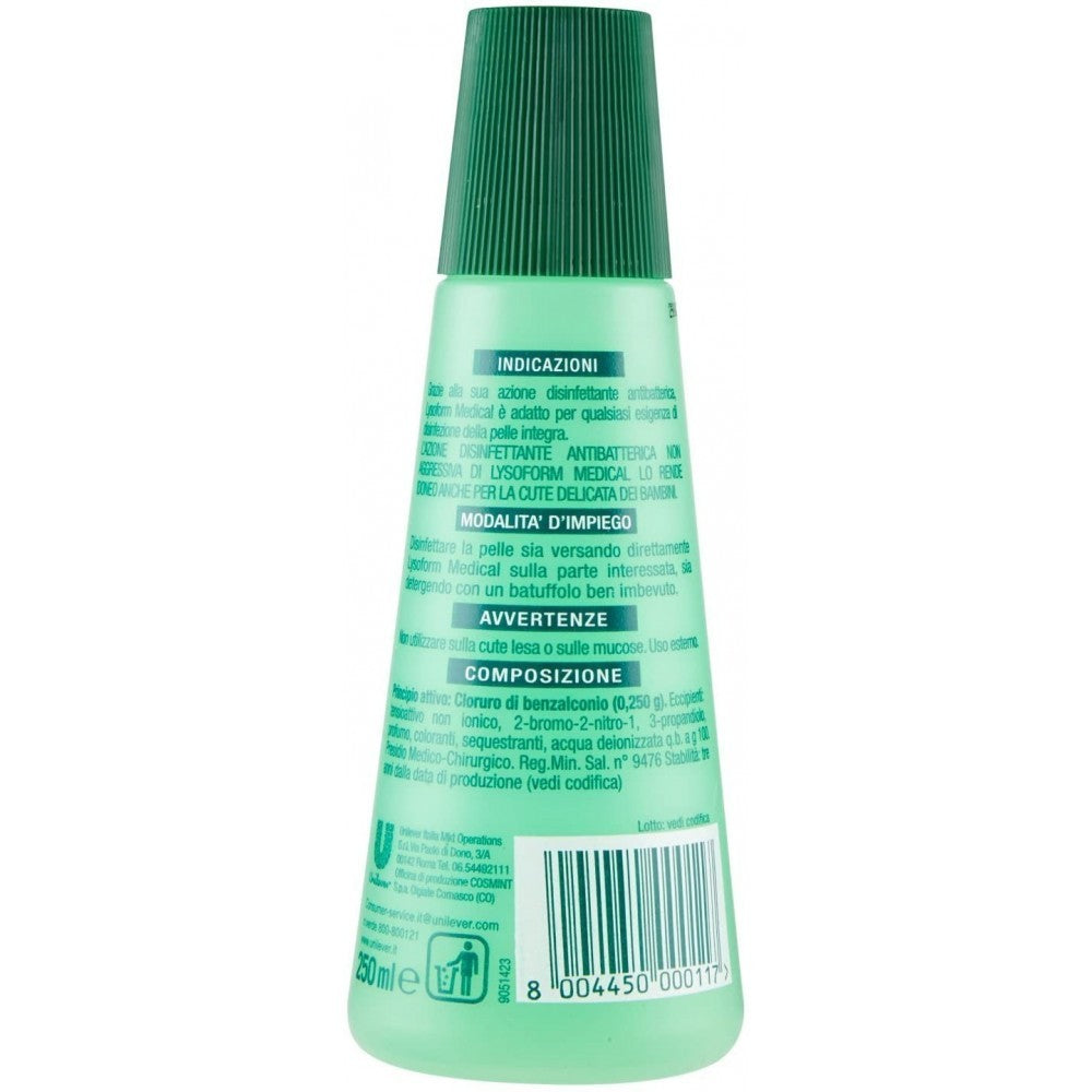 Lysoform Medical Liquide désinfectant et assainissant 250 ml