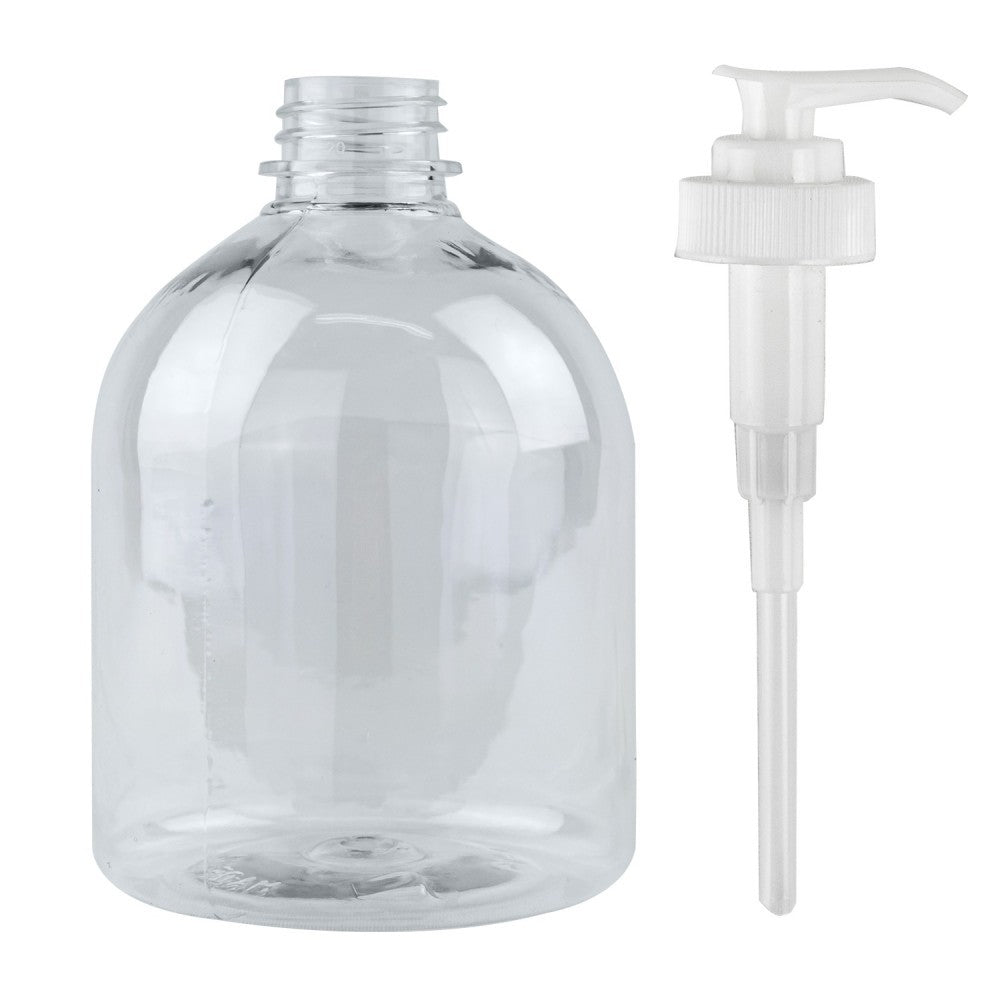 Pack de 12 bouteilles en plastique de 500 ml avec distributeur PET