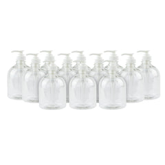 Pack de 12 bouteilles en plastique de 500 ml avec distributeur PET
