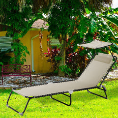 Transat réglables avec parasol en tissu textilène et cordes, dossier et coussin