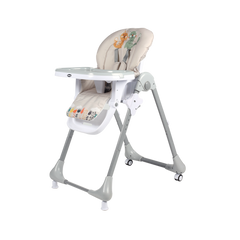 B005S Chaise haute bébé inclinable et pliante PAPPA E GIOCO NUNU' rembourrée